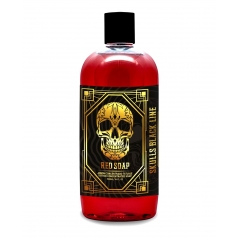 SKULLS BLACKLINE RED SOAP