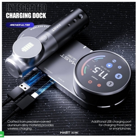 MACHINE ROTATIVE "MAST ARCHER ULTRA" AVEC SA BATTERIE INTEGREE