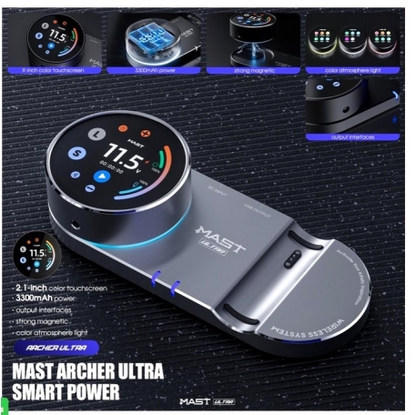 MACHINE ROTATIVE "MAST ARCHER ULTRA" AVEC SA BATTERIE INTEGREE