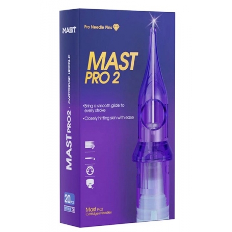 CARTOUCHES AIGUILLES MAST PRO 2 - 3 LINER