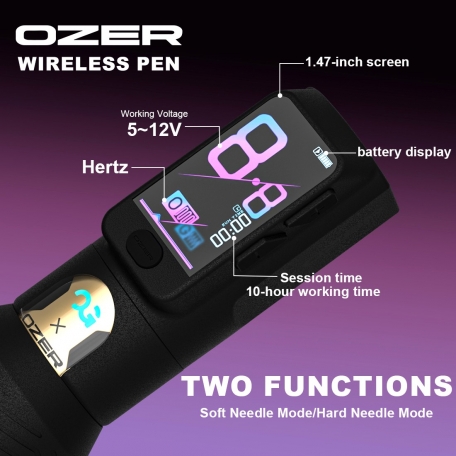 MACHINE ROTATIVE SANS SIL OZER OG AVEC SA BATTERIE INTEGREE