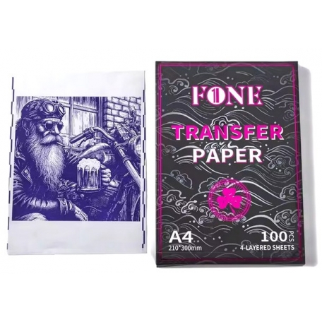 PAPIER TRANSFERT THERMIQUE FONE