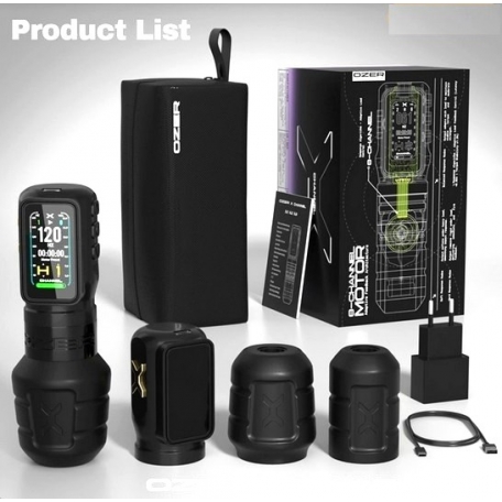 MACHINE SANS FIL OZER X CHANNEL AVEC BATTERIE INTEGREE