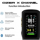 MACHINE SANS FIL OZER X CHANNEL AVEC BATTERIE INTEGREE