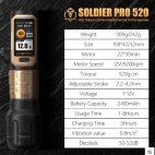 MACHINE ROTATIVE "AMBITION SOLDIER 270S AVEC BATTERIE INTEGREE"