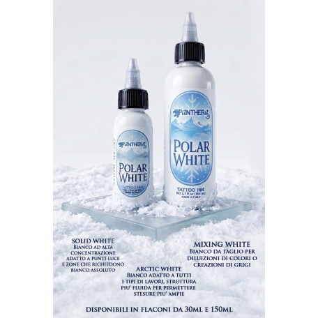 MELANGE ENCRE PANTHERA ARTIC WHITE POLAR