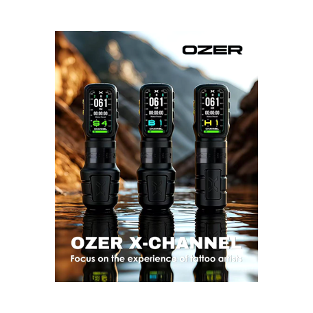 MACHINE SANS FIL OZER X CHANNEL AVEC BATTERIE INTEGREE