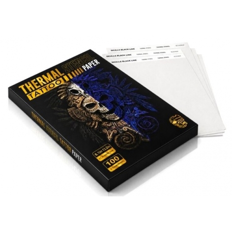 PAPIER TRANSFERT SKULLS THERMIQUE