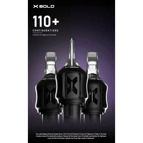 CARTOUCHES AIGUILLES OZER X BOLD - 1 LINER