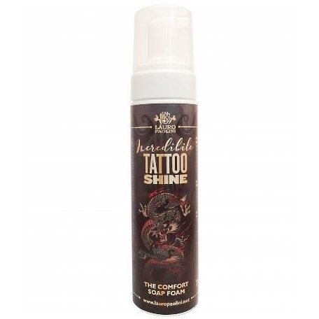 MOUSSE NETTOYANTE "TATTOO SHINE" MOUSSE NETTOYANTE "TATTOO SHINE"
