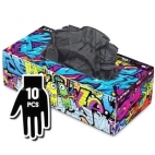GANTS GRAFFITI LATEX NOIR