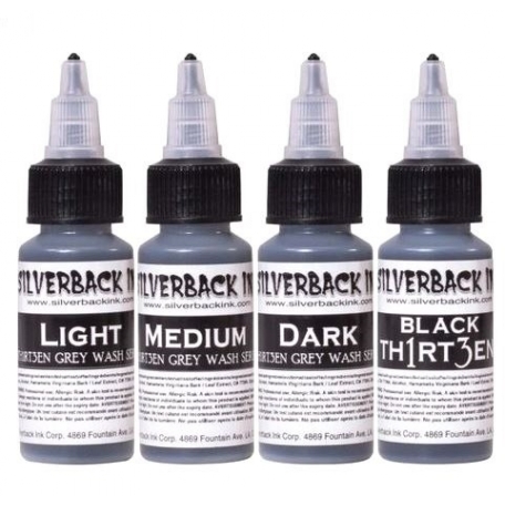 SET OMBRAGE "TH1RT3EN GREYWASH" DE SILVERBACK INK SET OMBRAGE "TH1RT3EN GREYWASH" DE SILVERBACK INK