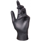 GANTS NITRILE NOIR (M)