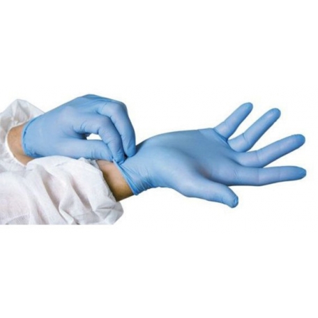 GANTS NITRILE BLEU (XL)