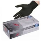 GANTS UNIGLOVES OU BLACK MAMBA LATEX NOIR (L)