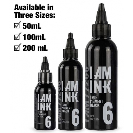 MELANGE I AM INK 6 TRUE PIGMENT BLACK FIRST GENERATION