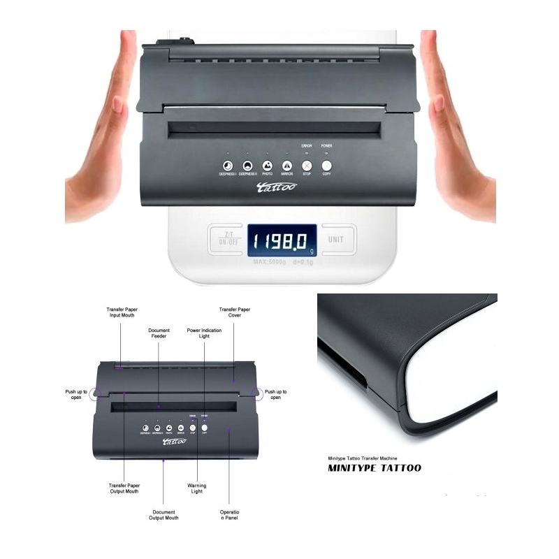 imprimante thermocopieur thermique T200 fonctionnant comme un fax