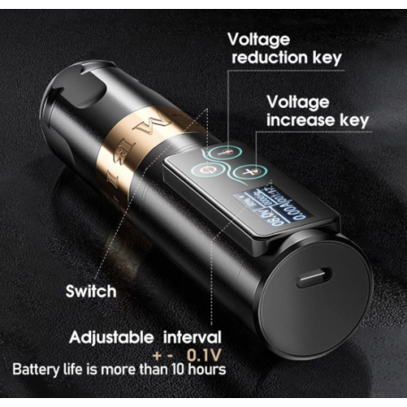 MACHINE ROTATIVE "AMBITION VIBES AVEC BATTERIE INTEGREE"