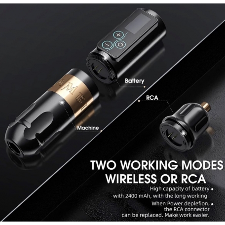 MACHINE ROTATIVE "AMBITION VIBES AVEC BATTERIE INTEGREE"