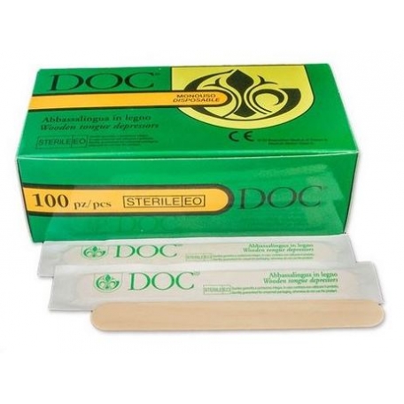 ABAISSE-LANGUE STERILE EN BOIS