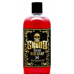 SKULLS BLACKLINE RED SOAP