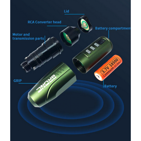 MACHINE ROTATIVE "BRONC PEN" SANS FIL
