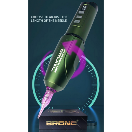 MACHINE ROTATIVE "BRONC PEN" SANS FIL