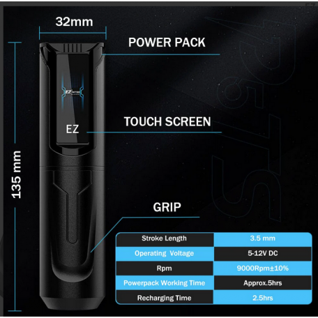 MACHINE ROTATIVE MAST FOLD PRO AVEC SA BATTERIE INTEGREE