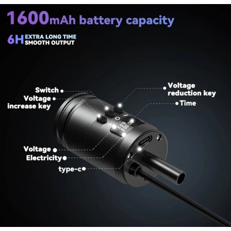 BATTERIE RCA EXTERNE SANS FIL AIRBOT